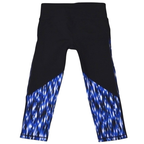 Gap Fit G Fast Capri Leggings, Bokeh Print, Size Small - Picture 3 of 6